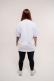 Camiseta Heavy Oversized - Branco (Liso)