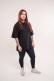 Camiseta Heavy Oversized - Preto (Liso)