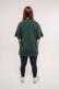 Camiseta Heavy Oversized - Verde Musgo (Liso)