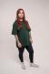 Camiseta Heavy Oversized - Verde Musgo (Liso)