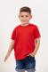 Camiseta Infantil - Vermelho (Liso)