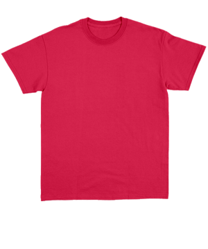 Camiseta Streetwear Oversized Vermelho LISO Tecido 100% Algodão fio 30.1 penteado    Pesponto na Gola , Reforço ombro a ombro Produto Premium de Altissima Qualidade