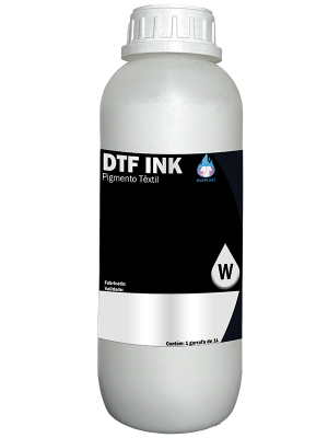 Tinta DTF Têxtil 1L - Branco      