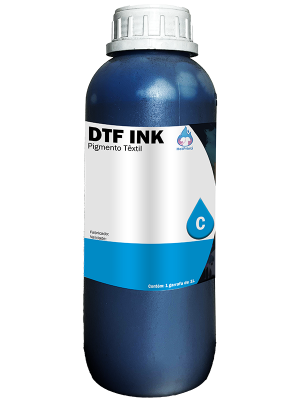 Tinta DTF Têxtil 1L - Ciano      