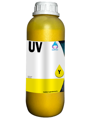 Tinta DTF Ultravioleta 1L - Amarelo      